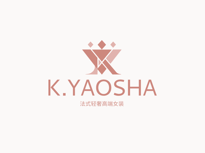 法式优雅女装logo设计
