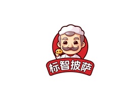 创意卡通人物徽章logo设计公司logo设计
